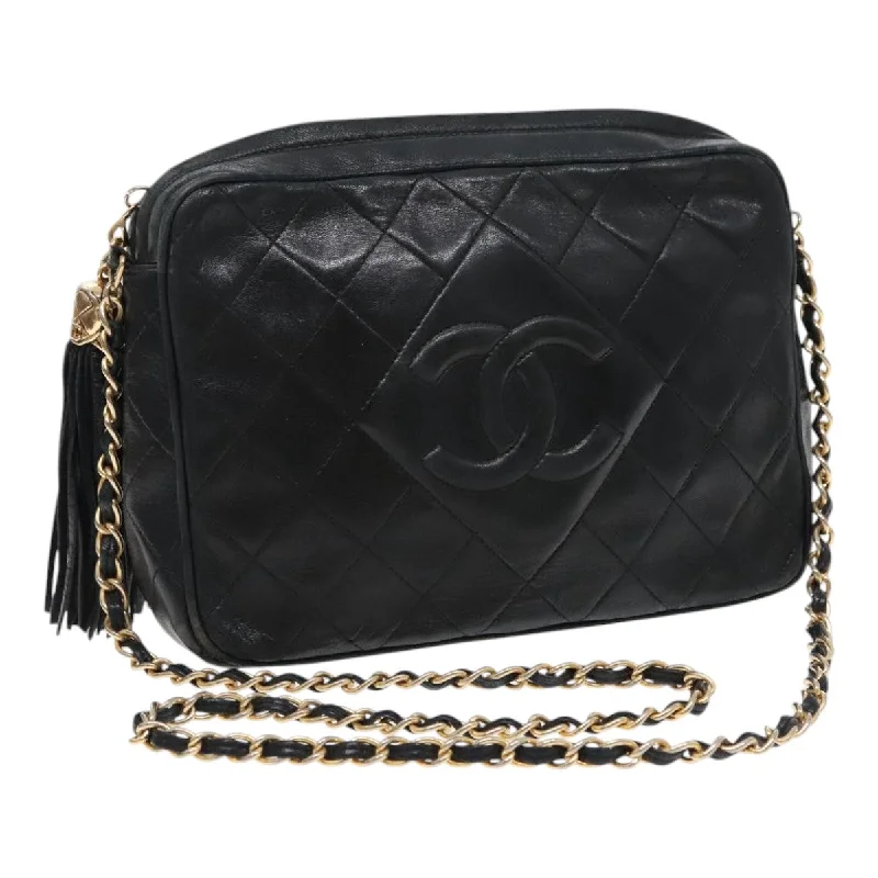 Chanel Fringe  Leather Shoulder Bag (Pre-Owned)