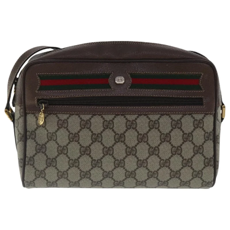 Gucci Ophidia  Canvas Shoulder Bag (Pre-Owned)