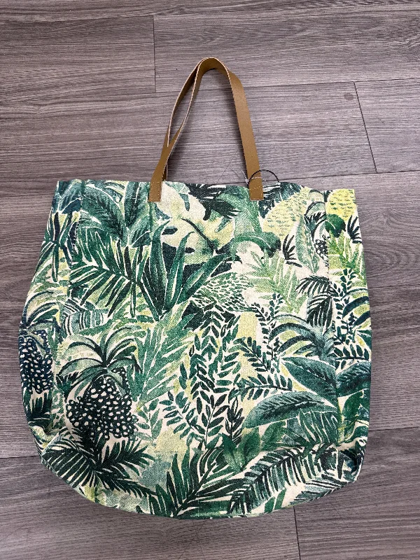 Tote By Clothes Mentor, Size: Large