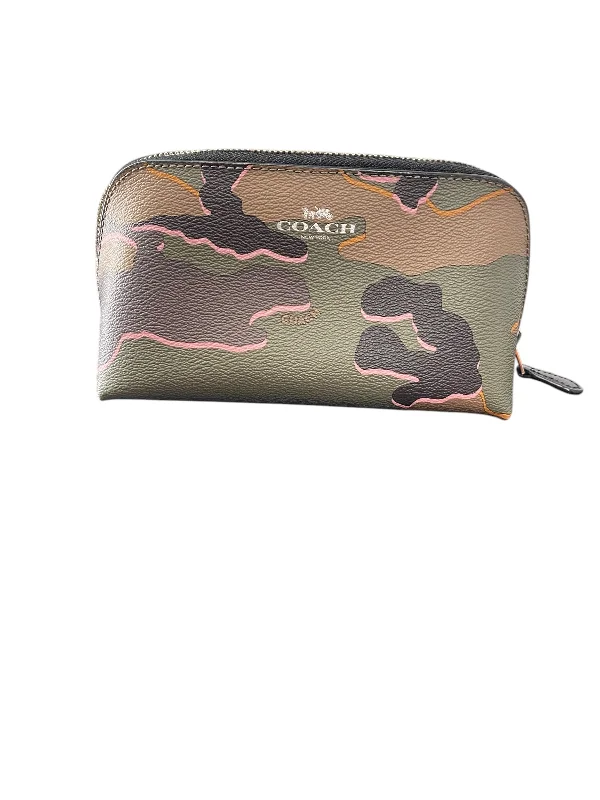 Makeup Bag Designer By Coach, Size: Small