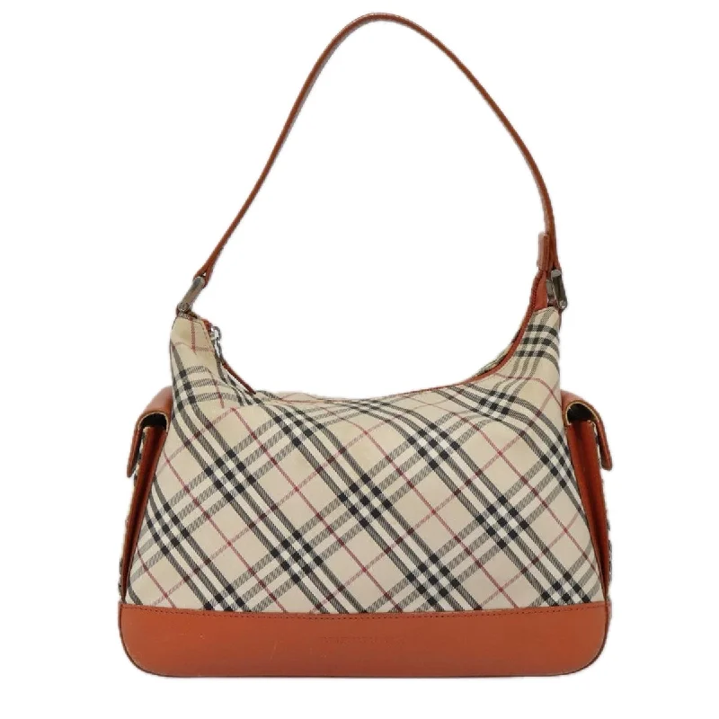 Burberry Nova Check  Canvas Shoulder Bag (Pre-Owned)