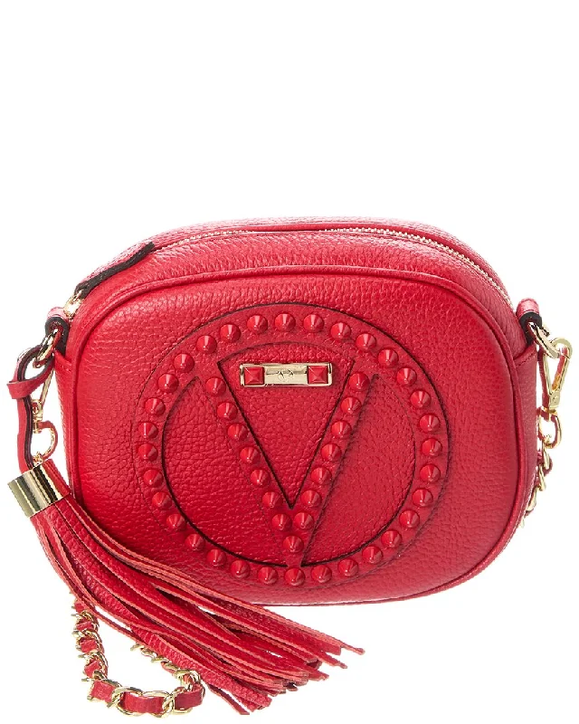 Valentino by Mario Valentino Nina Rock Leather Crossbody