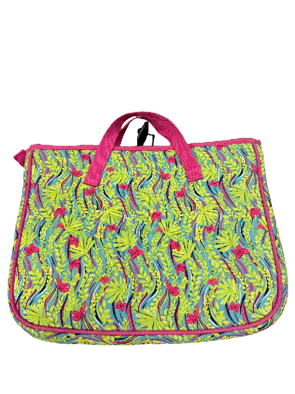 Laptop Bag By Lilly Pulitzer, Size: Large