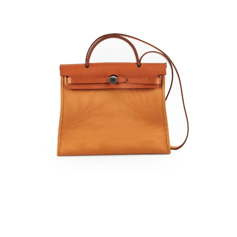 Hermes Herbag 31 Dune/Magnolia - Z Stamp