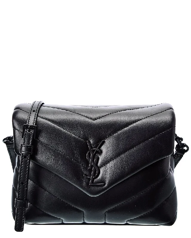 Saint Laurent LouLou Toy Matelasse Leather Shoulder Bag