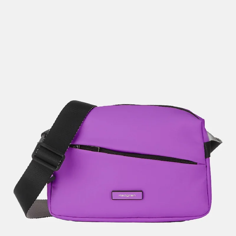 Neutron Small Crossbody In Violet Berry