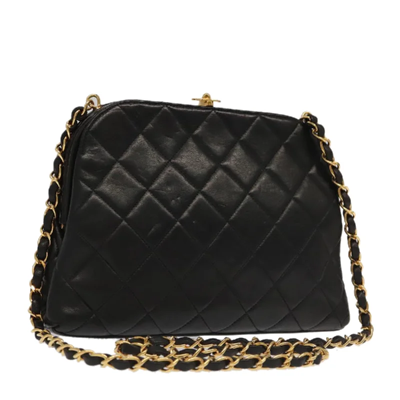 Chanel Coco Mark  Leather Shoulder Bag (Pre-Owned)