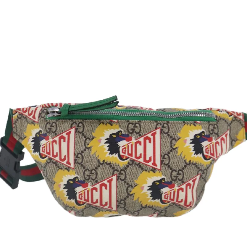 Gucci Gg Supreme  Canvas Shoulder Bag (Pre-Owned)