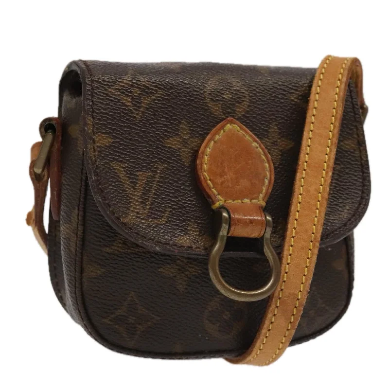 Louis Vuitton Saint Cloud  Canvas Shoulder Bag (Pre-Owned)