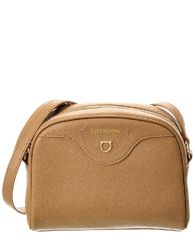 Ferragamo Leather Shoulder Bag