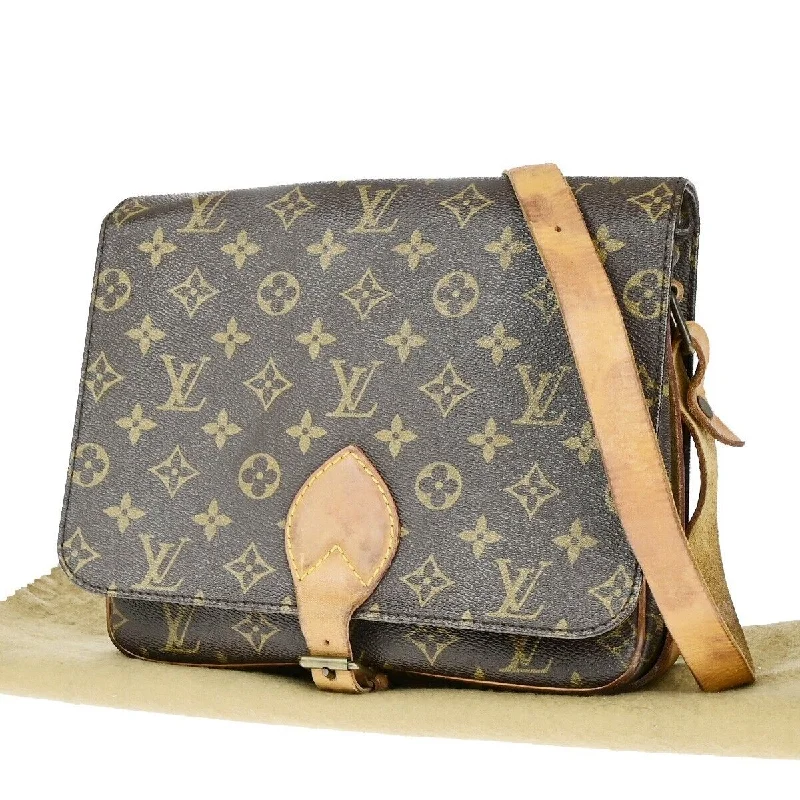 Louis Vuitton Cartouchiere  Canvas Shoulder Bag (Pre-Owned)