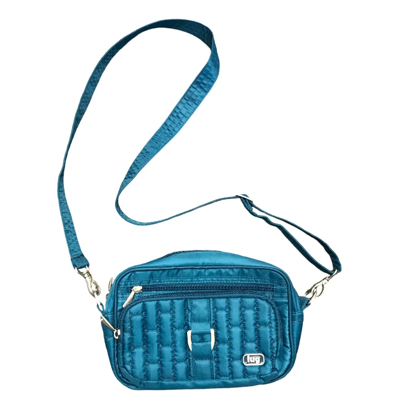 Handbag By LUG In Blue, Size:Small