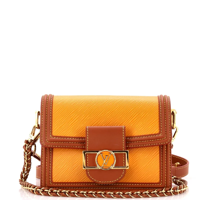 Dauphine Shoulder Bag Epi Leather Mini