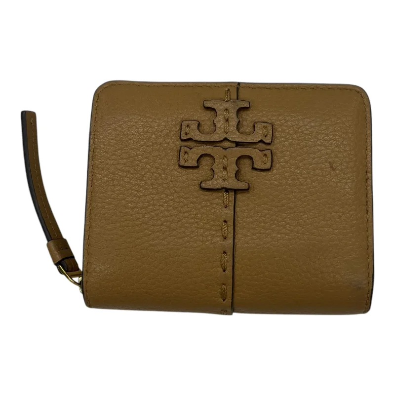 Wallet Designer By Tory Burch In Brown, Size:Large