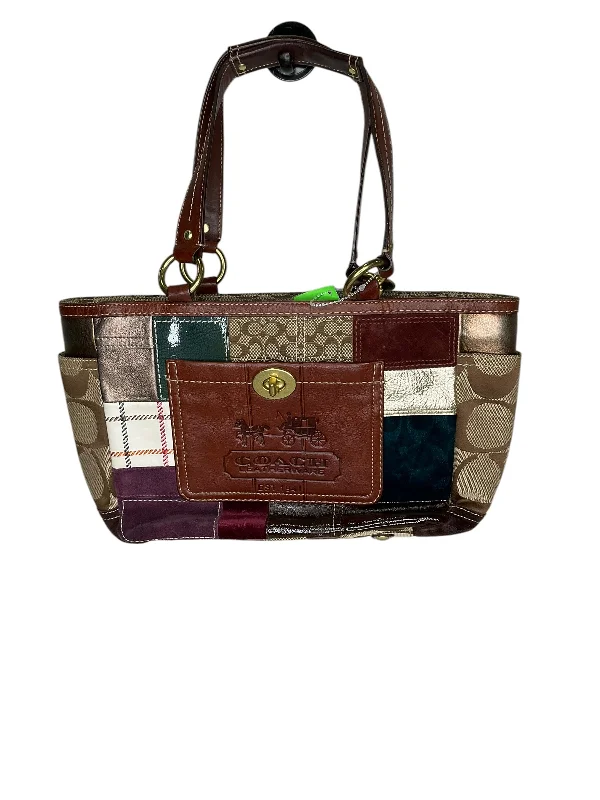 Handbag Designer By Coach, Size: Medium