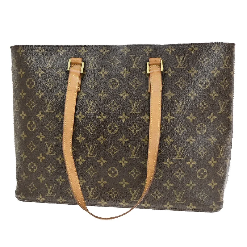 Louis Vuitton Luco  Canvas Shoulder Bag (Pre-Owned)