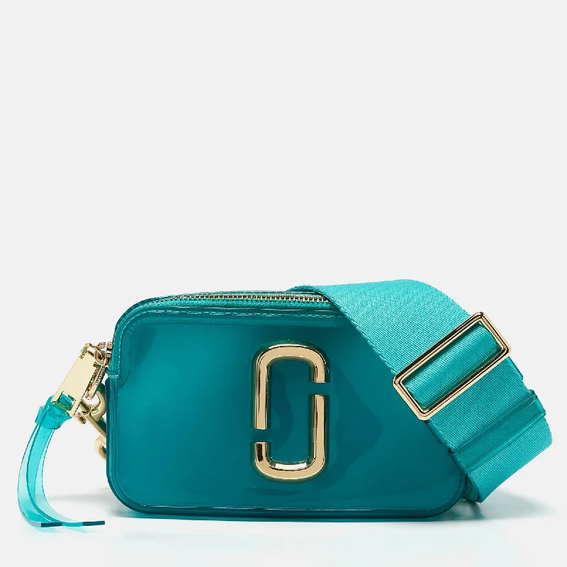 Marc Jacobs Turquoise Jelly The Snapshot Camera Crossbody Bag