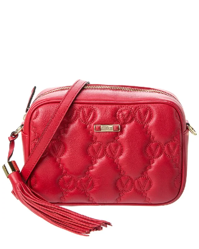 Valentino by Mario Valentino Mia Matelasse Leather Crossbody