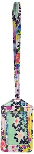 Vera Bradley Iconic Luggage Tag-Signature, wildflower paisley