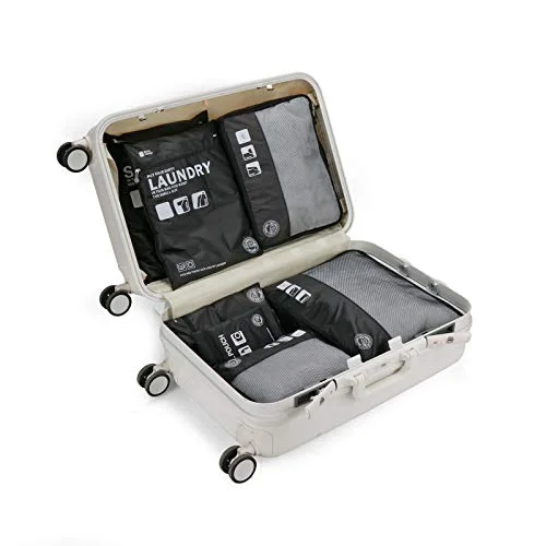 Packing Organizers - Clothing Cubes Shoe Bags Laundry Pouches For Travel Suitcase Luggage,