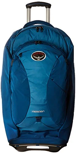 Osprey Packs Meridian 75L/28 Wheeled Luggage, Lagoon Blue