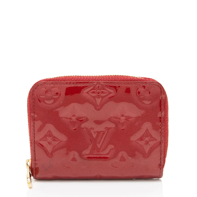 Louis Vuitton Monogram Vernis Zippy Coin Wallet