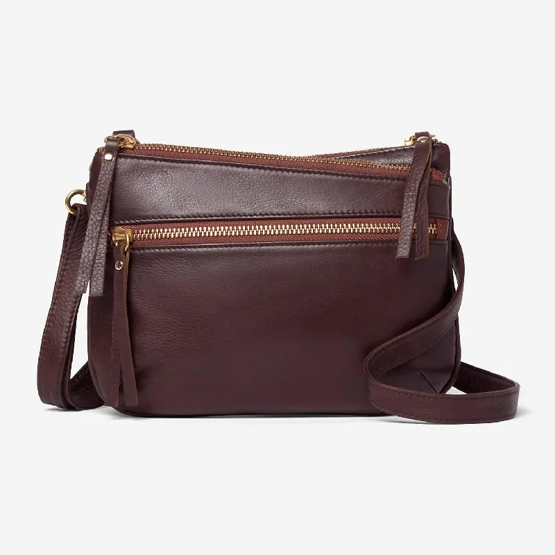 Virginia Small Crossbody Bag In Espresso