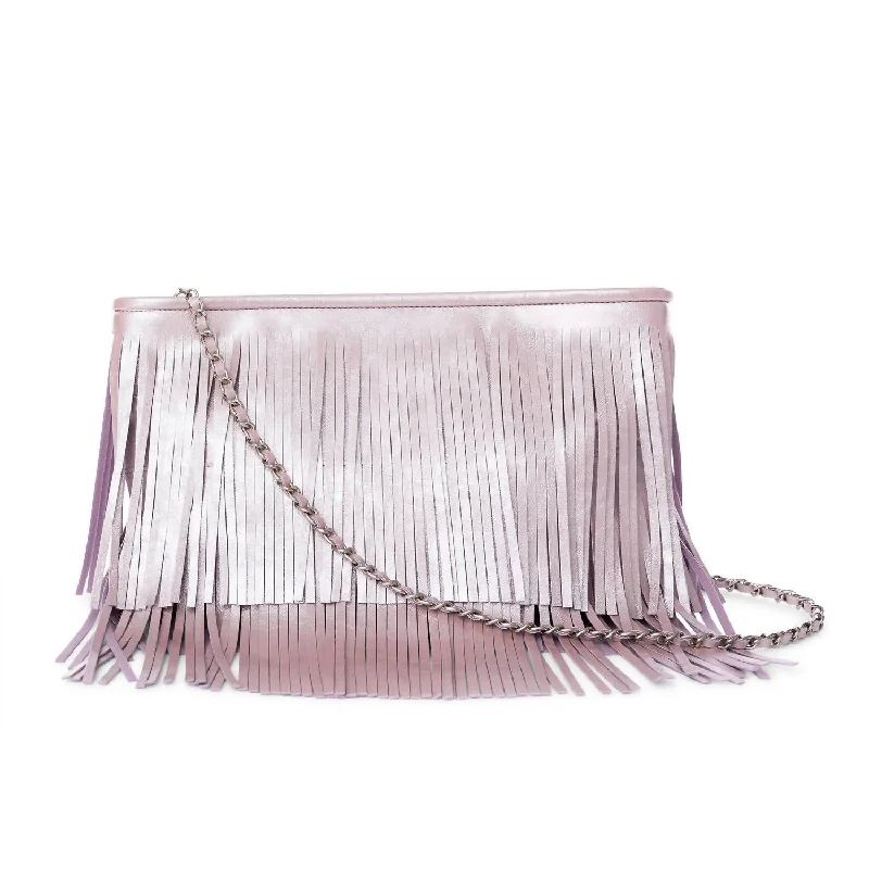 Women's Anissa Crossbody Bag In Lilac Metallic