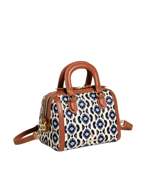 Mini Hollecker Satchel Bag In Marsh Boardwalk