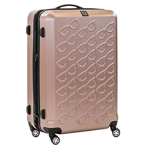 Ful Sunglasses 29in Spinner Rolling Luggage Suitcase Suitcase, Gold