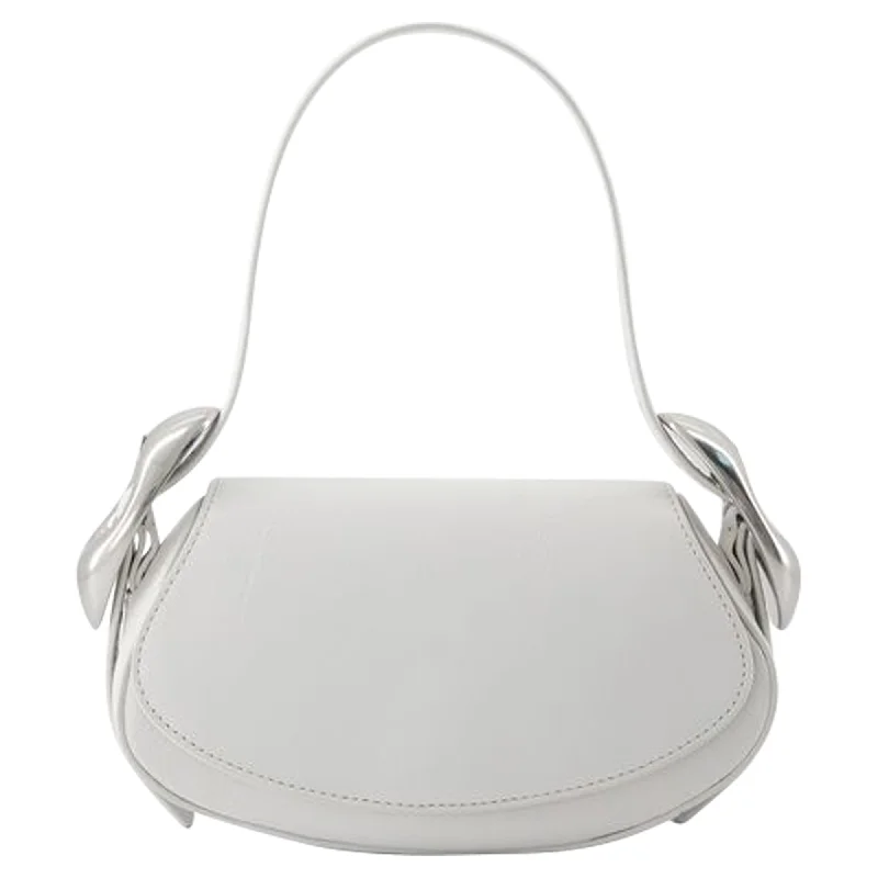 Small Flap Bag - Alexander Wang - Leather - White