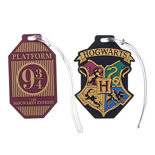 Bioworld Licensed Luggage Tag Set (Harry Potter)