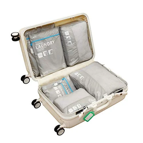 Packing Organizers - Clothing Cubes Shoe Bags Laundry Pouches For Travel Suitcase Luggage,