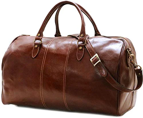 Floto Luggage Venezia Duffle, Vecchio Brown, One Size