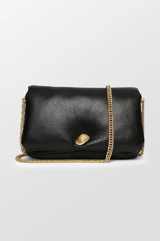 Perla Padded Chain Crossbody Bag