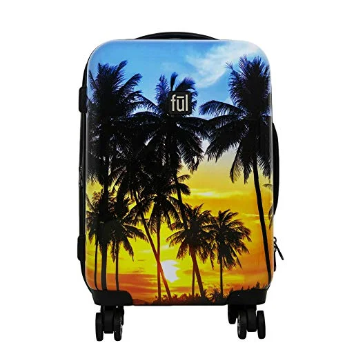 FUL Luggage Printed Tropical, Orange