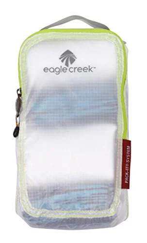 Eagle Creek Travel Gear Luggage Pack-it Specter Quarter Cube, White/Strobe