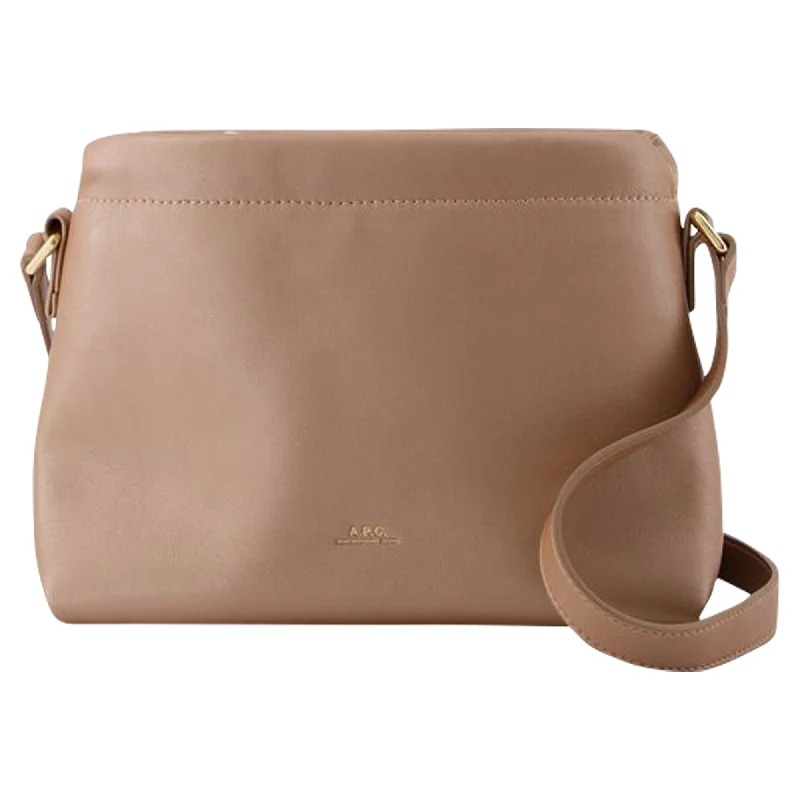 Ninon Mini Crossbody - A.P.C. - Synthetic Leather - Pink