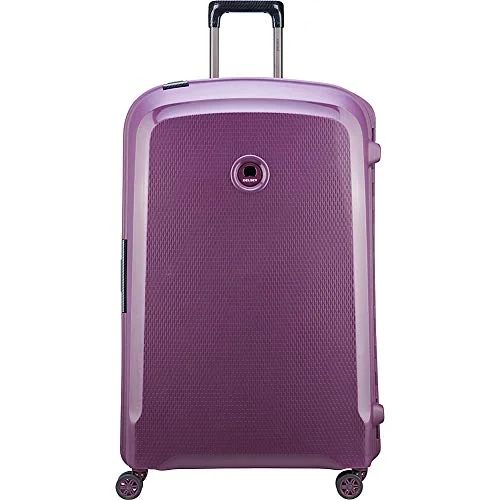 Delsey Luggage Belfort DLX 30" Checked Spinner, Purple