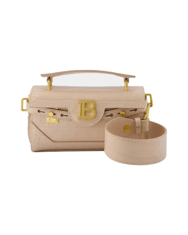 B-Buzz 19 Crossbody - Balmain - Leather - Beige