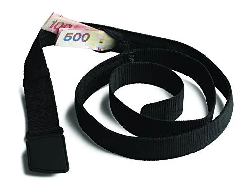 Pacsafe Luggage CashSafe8482 Travel Belt Wallet, Black