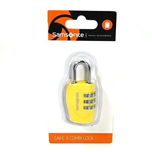 Samsonite Luggage Lock, 7 cm, Yellow 62130/1924